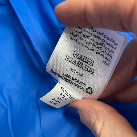 Style & Co Pacific Blue Light Weight Puffer Vest Size Medium New with Tags - Picture 8 of 8